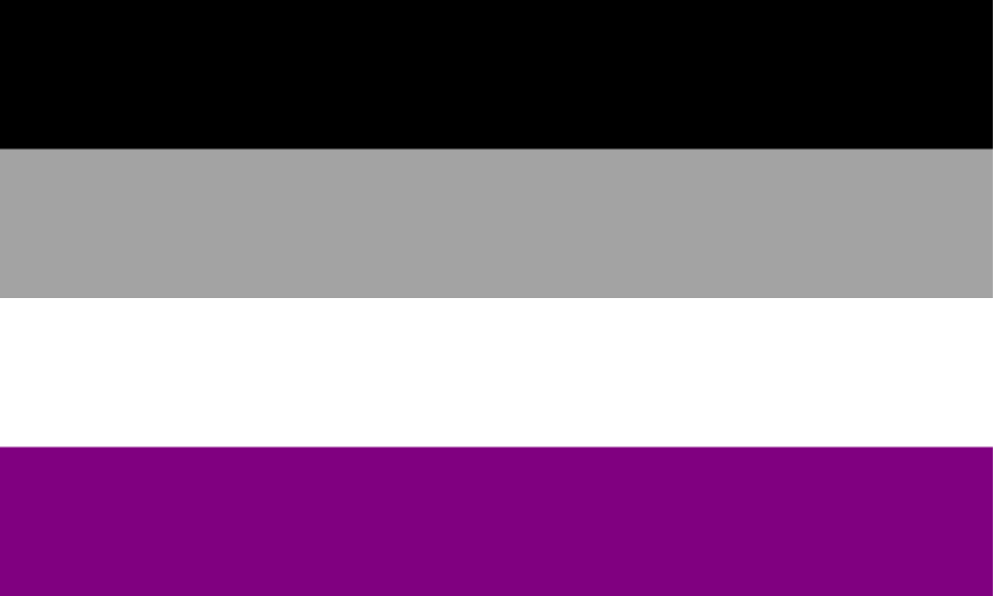 Drapeau Asexuel